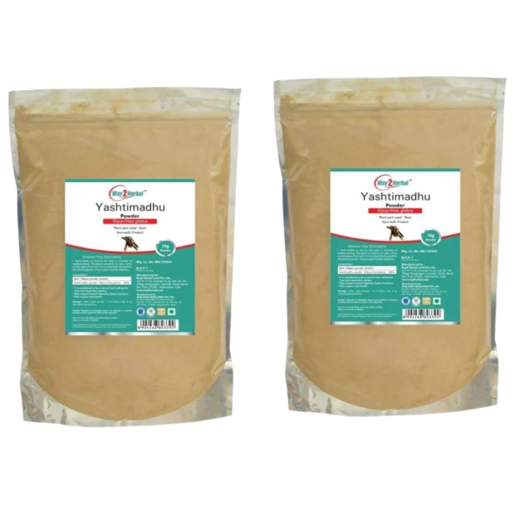 Way2herbal Yashtimadhu Powder - Distacart