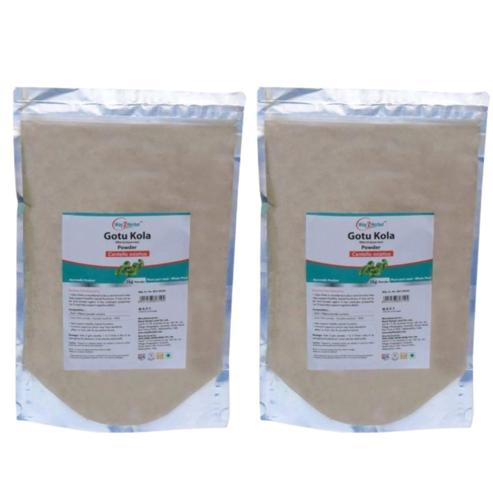 Way2herbal Gotu Kola Powder - Distacart