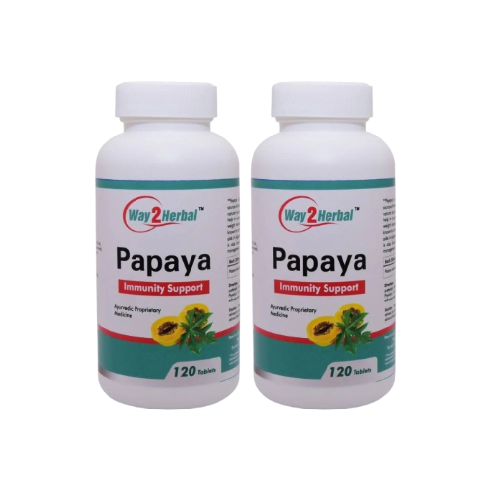 Way2herbal Papaya Tablets - Distacart