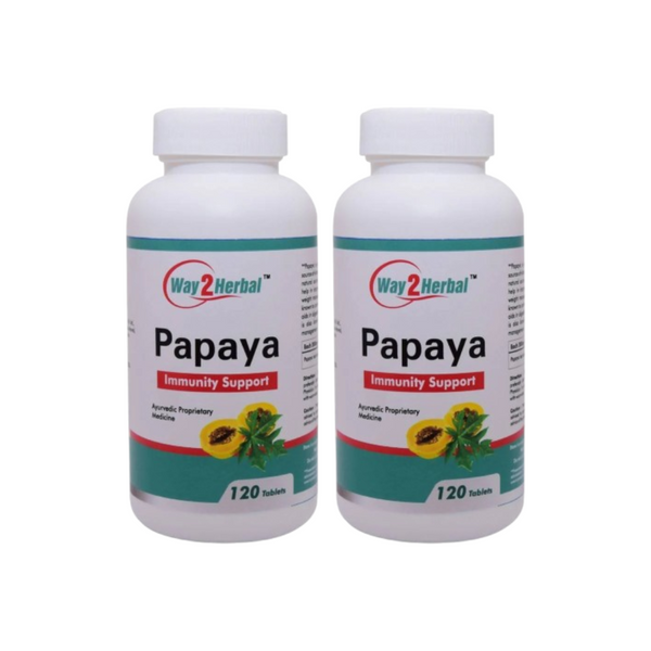 Way2herbal Papaya Tablets - Distacart