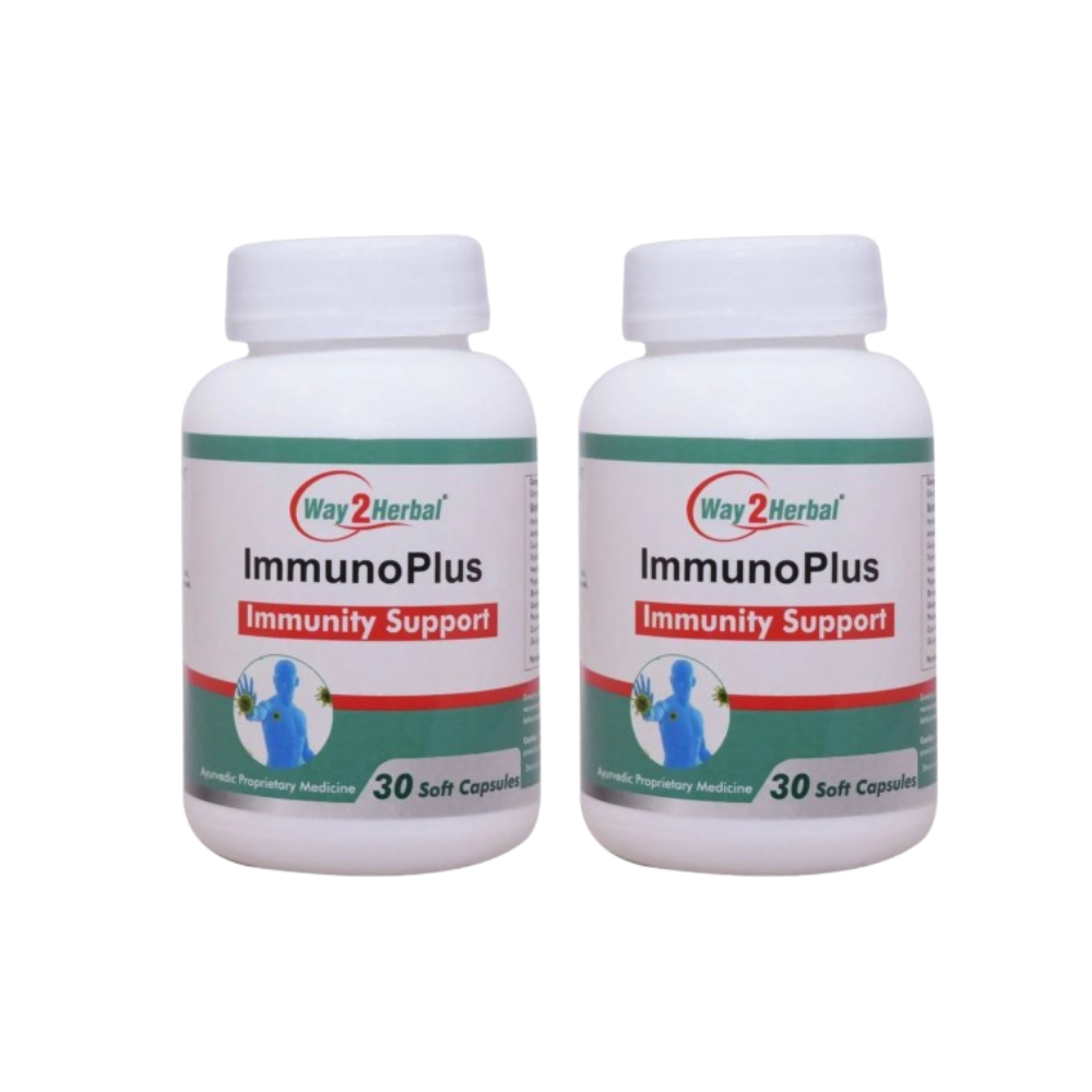 Way2herbal Immuno Plus Capsules - Distacart