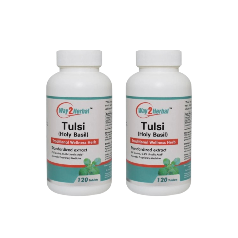 Way2herbal Tulsi Tablets - Distacart