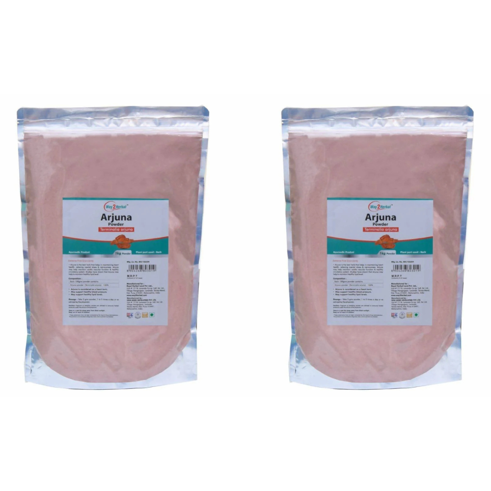 Way2herbal Arjuna Powder - Distacart