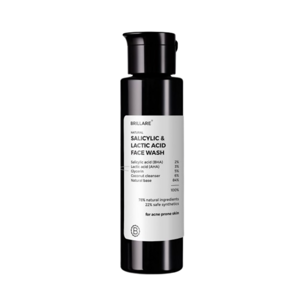 Brillare Oil Control & Acne Care Deep Cleansing 2% Salicylic Acid Face Wash - Dista