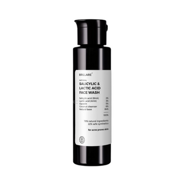 Brillare Oil Control & Acne Care Deep Cleansing 2% Salicylic Acid Face Wash - Dista