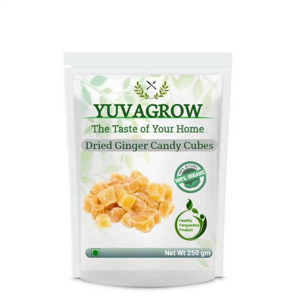 Yuvagrow Dried Ginger Cubes - Distacart