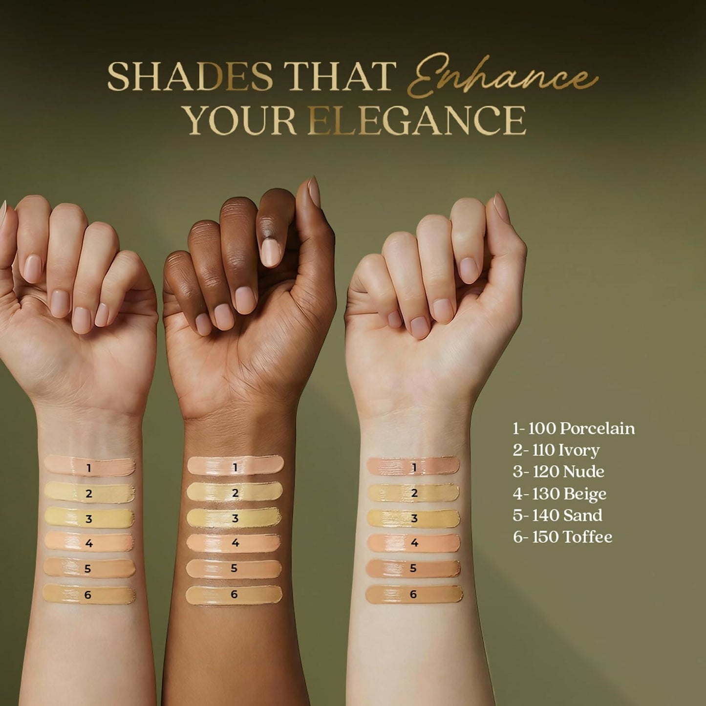 Just Herbs Luxe Illume Correct Creme Concealer Covers Dark Circles (130 Beige) - Distacart