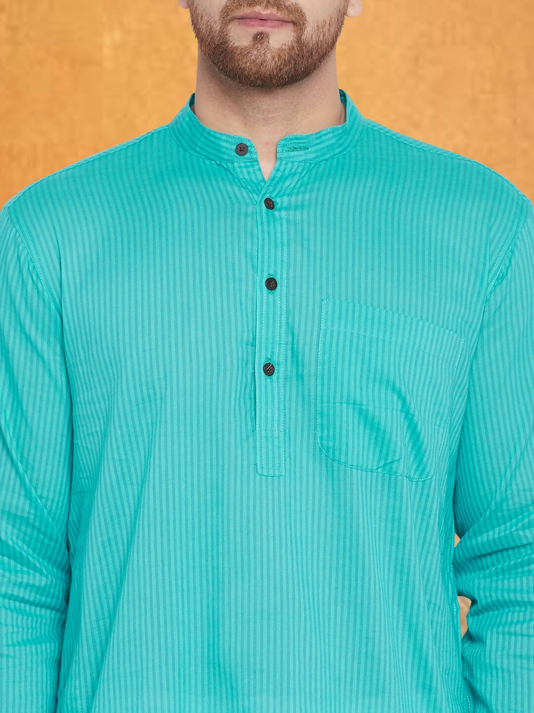 Even Apparels Men's Pure Cotton Green Kurta - Distacart