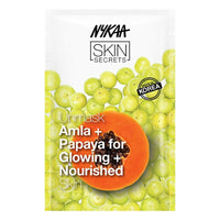 Thumbnail for Nykaa Skin Secrets Indian Rituals Amla + Papaya Sheet Mask For Glowing & Nourished Skin - Distacart