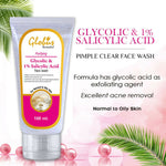 Thumbnail for Globus Remedies Anti Acne Glycolic & 1% Salicylic Acid Face wash, For Oily & Acne Prone Skin