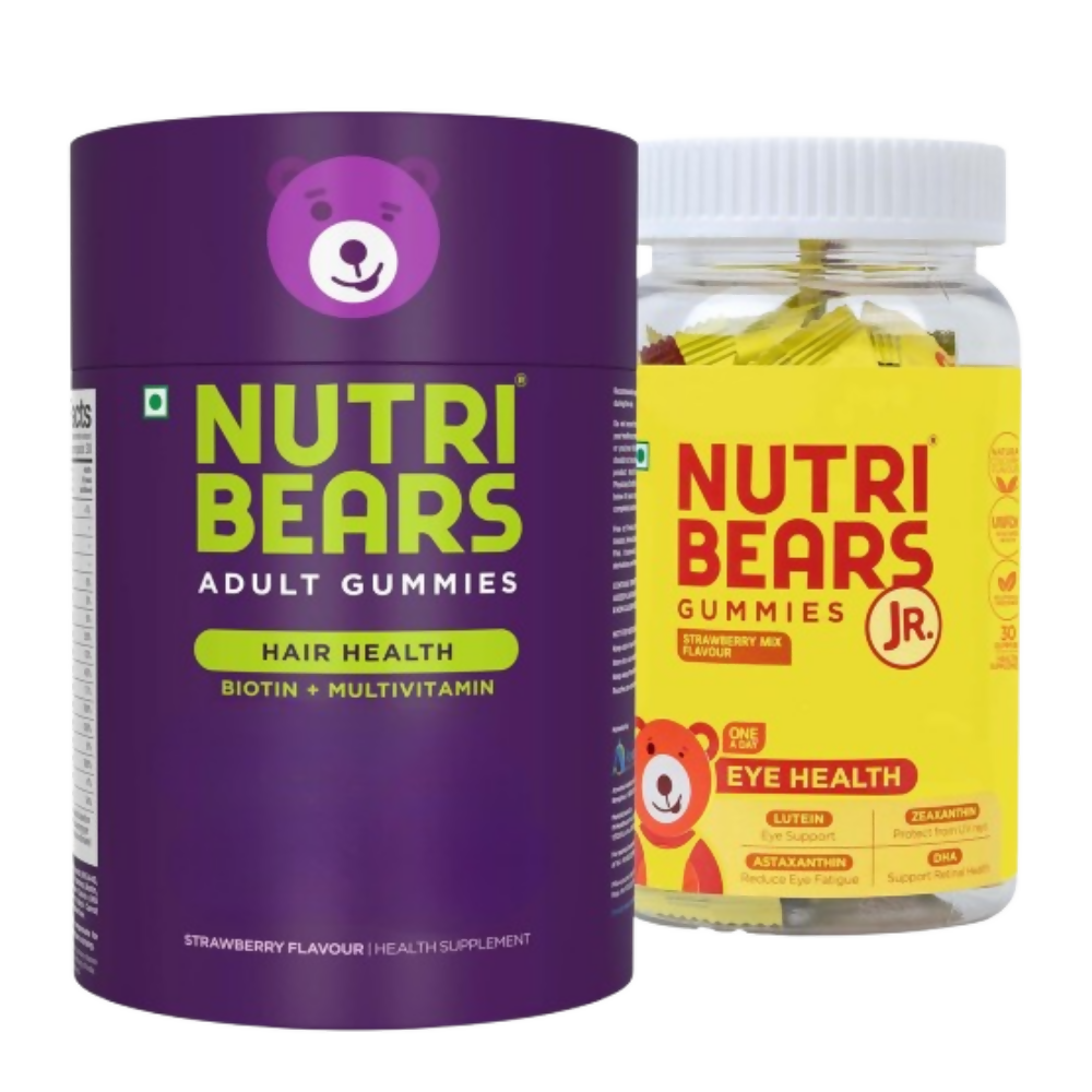 NutriBears Kids Eye Health and Biotin Hair Gummies - Dista