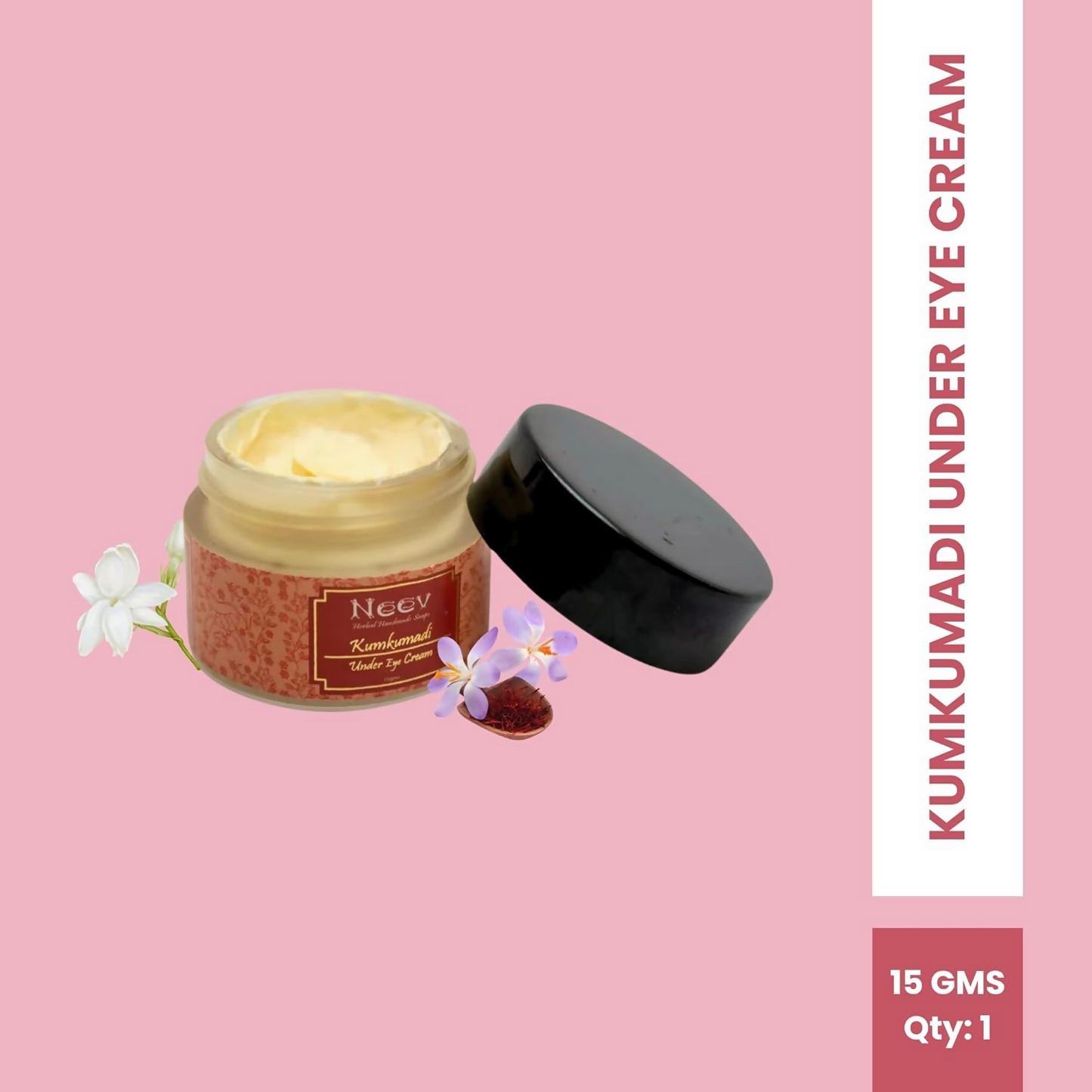 Neev Herbal Handmade Soaps Kumkumadi Under Eye Cream - Distacart