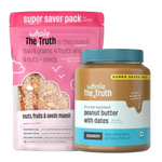 Thumbnail for The Whole Truth Peanut Butter with Dates Crunchy + Nuts Fruits and Seeds Muesli - Breakfast - Distacart