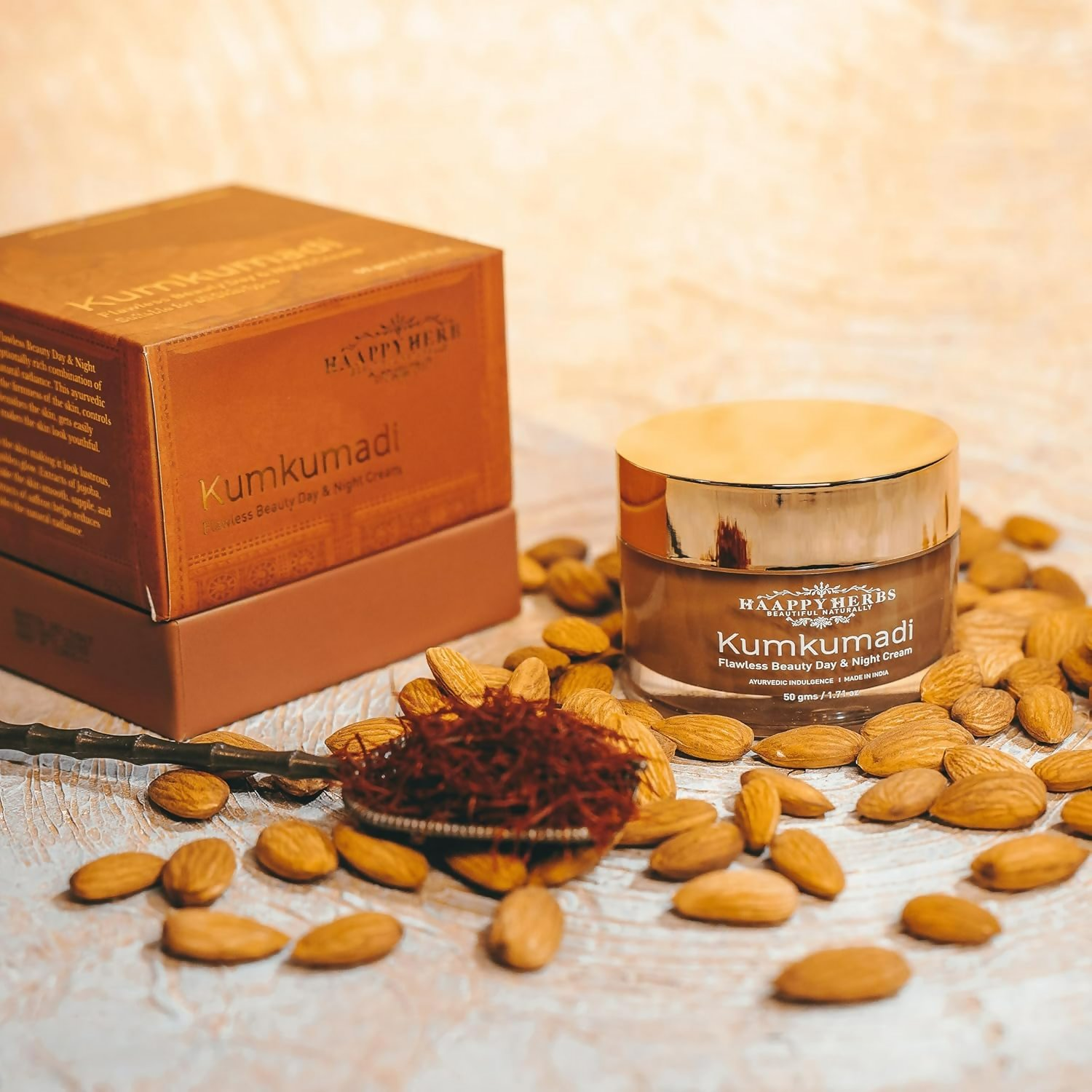 Haappyherbs Kumkumadi Flawless Beauty Day & Night Cream