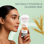 Thumbnail for Lotus Herbals WhiteGlow Skin Brightening Oatmeal & Yogurt Gentle Exfoliator Scrub - Distacart