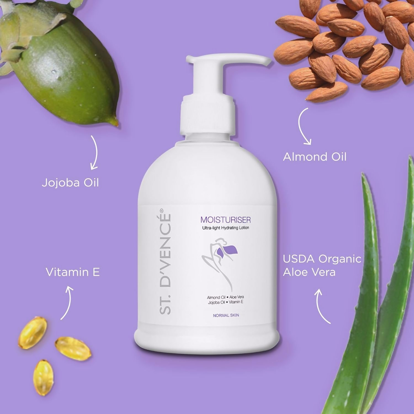 St. D'vencé All Seasons Original Moisturizer Body Lotion - Distacart