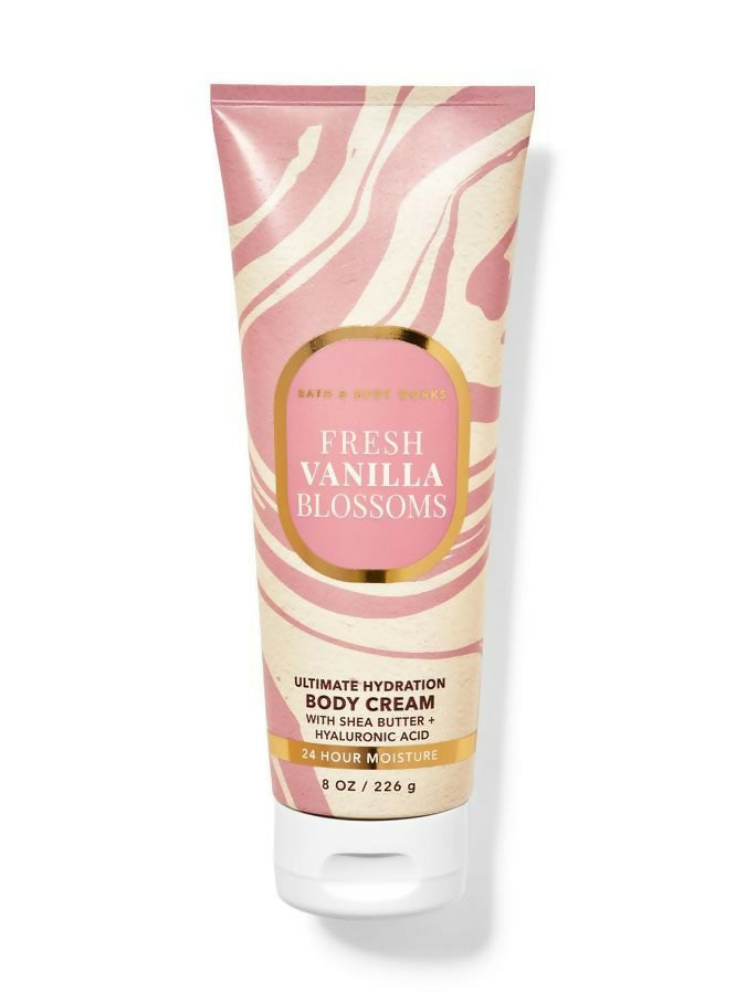 Bath & Body Works Fresh Vanilla Blossoms Ultimate Hydration Body Cream - Distacart