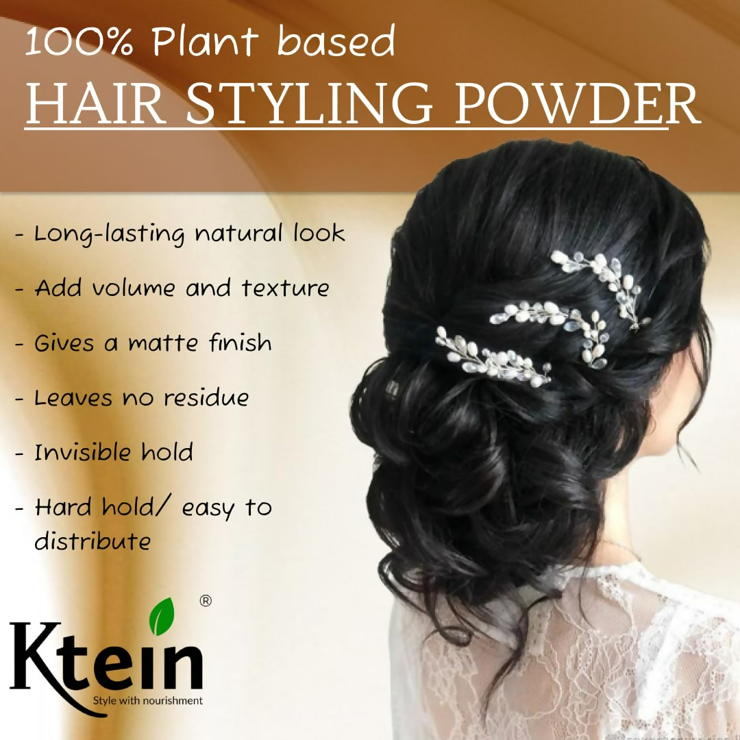 Ktein Natural 100% Plant Based Hair Styling Powder - Distacart