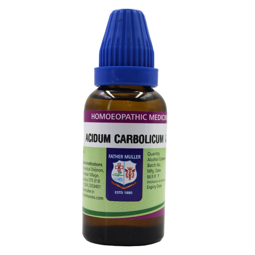 Father Muller Acidum Carbolicum Mother Tincture Q - Distacart
