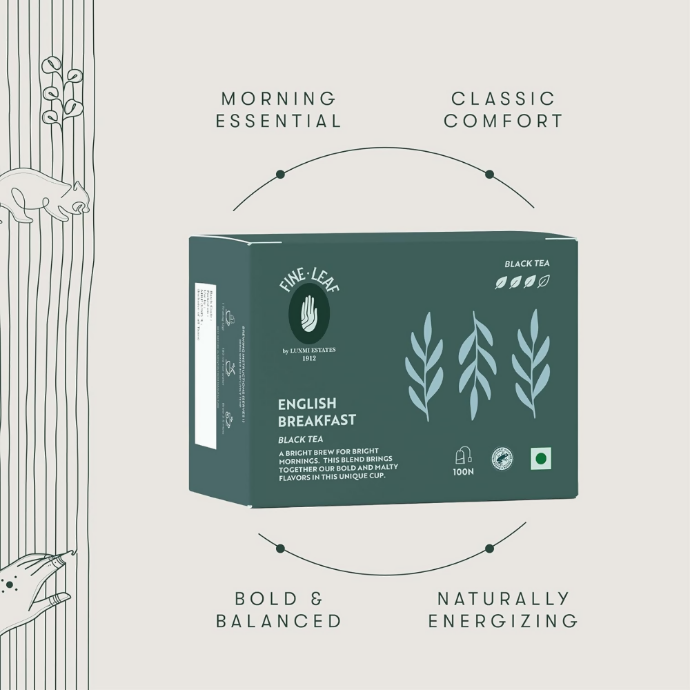 Luxmi Estates - Fine Leaf English Breakfast Black Tea - Dista