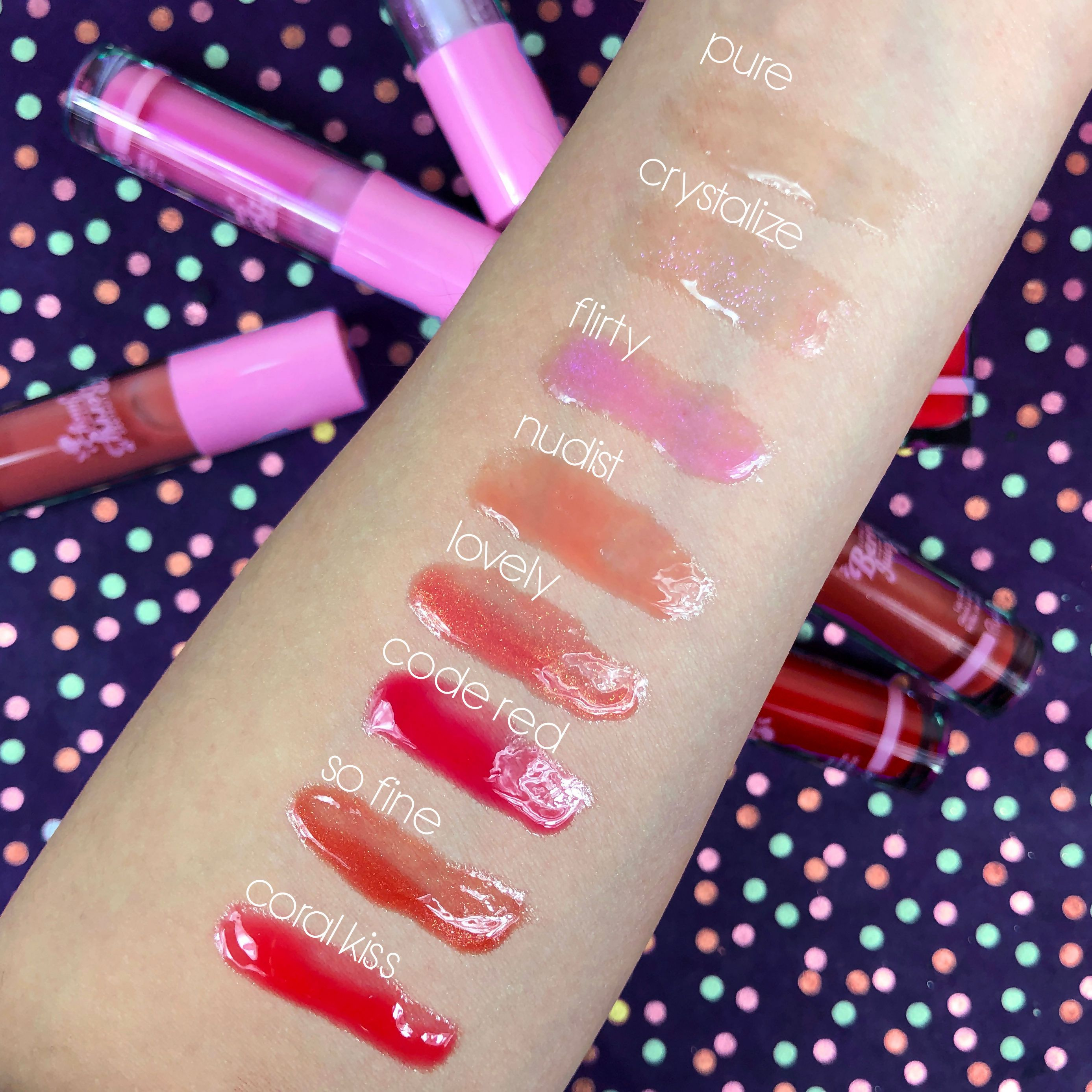 Rude Cosmetics Berry Juicy Lip Gloss - Pure - Distacart