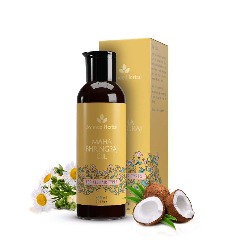 Avimee Herbal Mahabhringraj Oil - Distacart