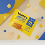 Thumbnail for Knacks Coin Khakhra Crisps - Cheesy Peasy Flavour - Dista