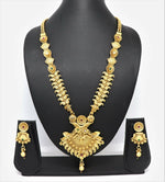 Thumbnail for Joban Fashion Mango Design Gold Pure Brass With Rajwadi Polish Necklace Set