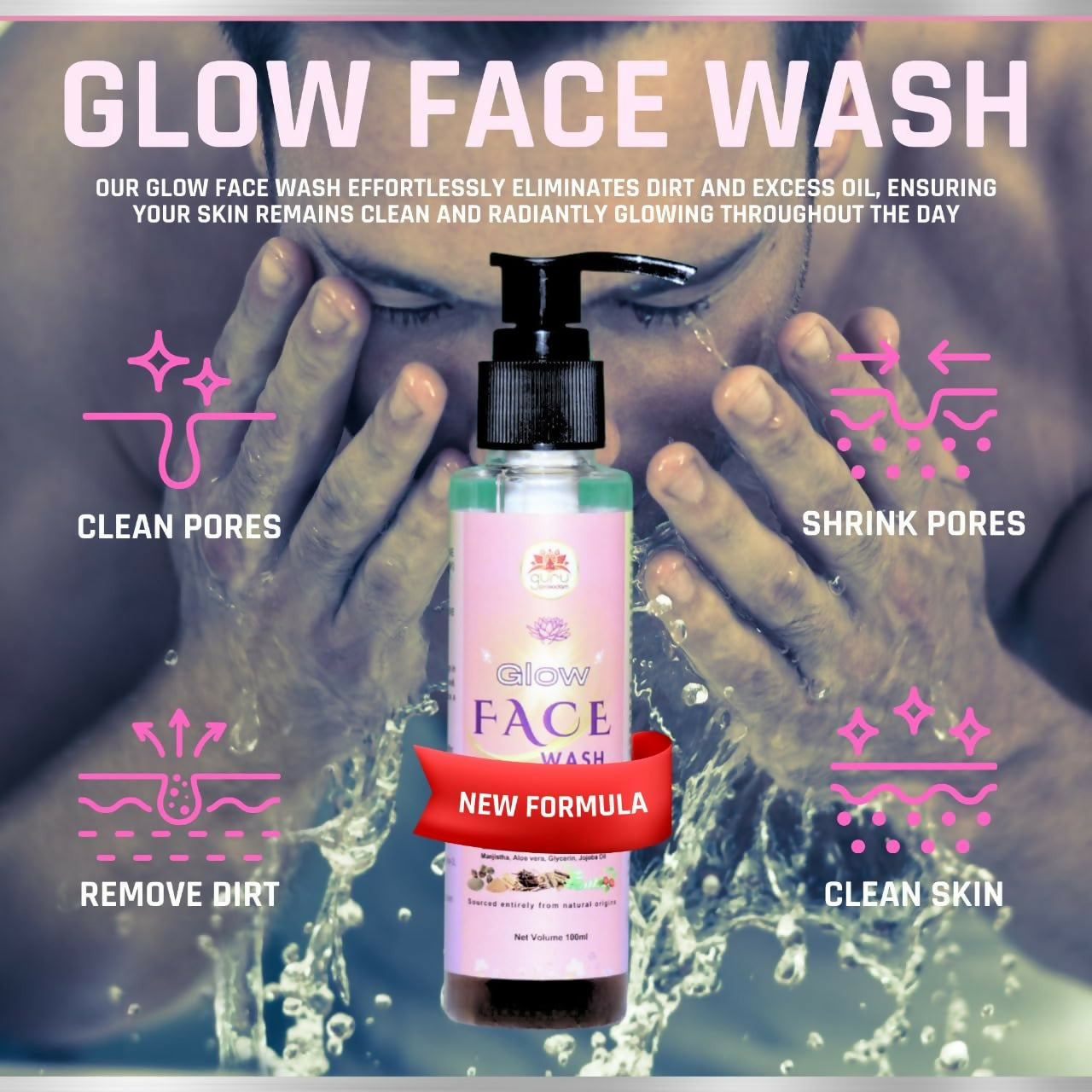 Guru Prasadam Glow Face Wash - Distacart