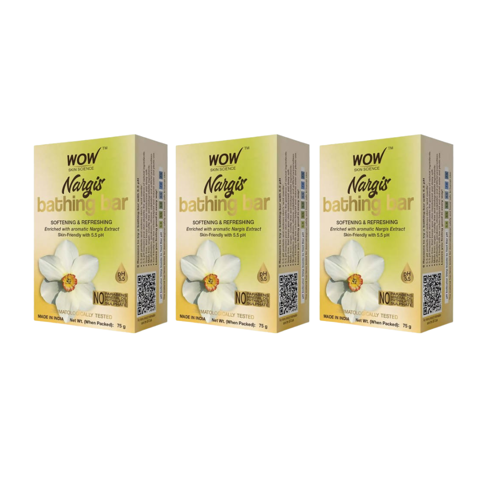 Wow Skin Science Nargi's Bathing Bar - Distacart