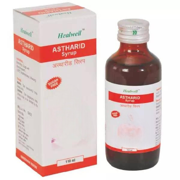Healwell Homeopathy Astharid Syrup (Sugar Free) - Distacart
