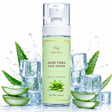 Milky Moon Aloe Vera Toner Instant Cooling & Hydrating Face Toner - Dista