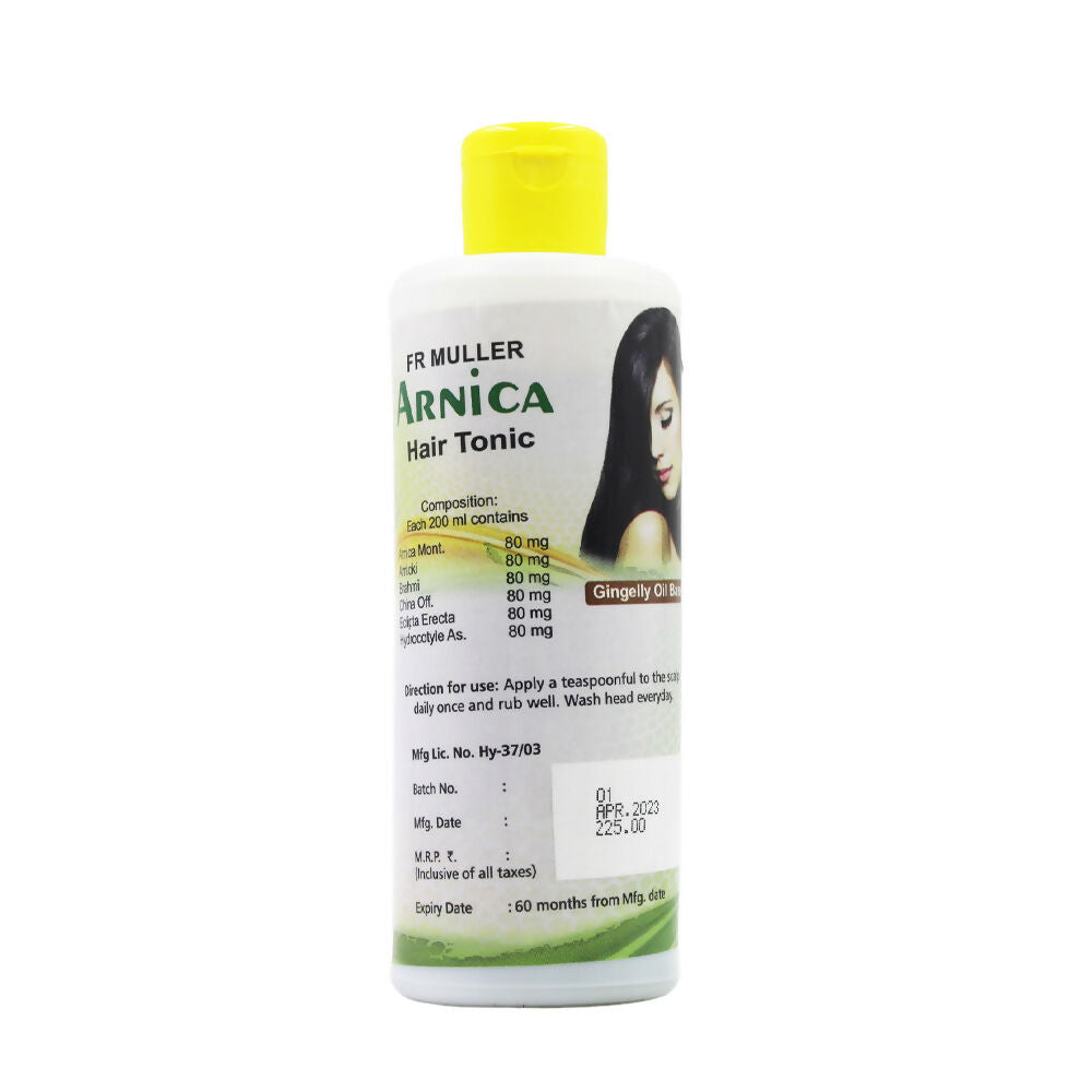 Father Muller Arnica Hair Oil Gingelly - Distacart