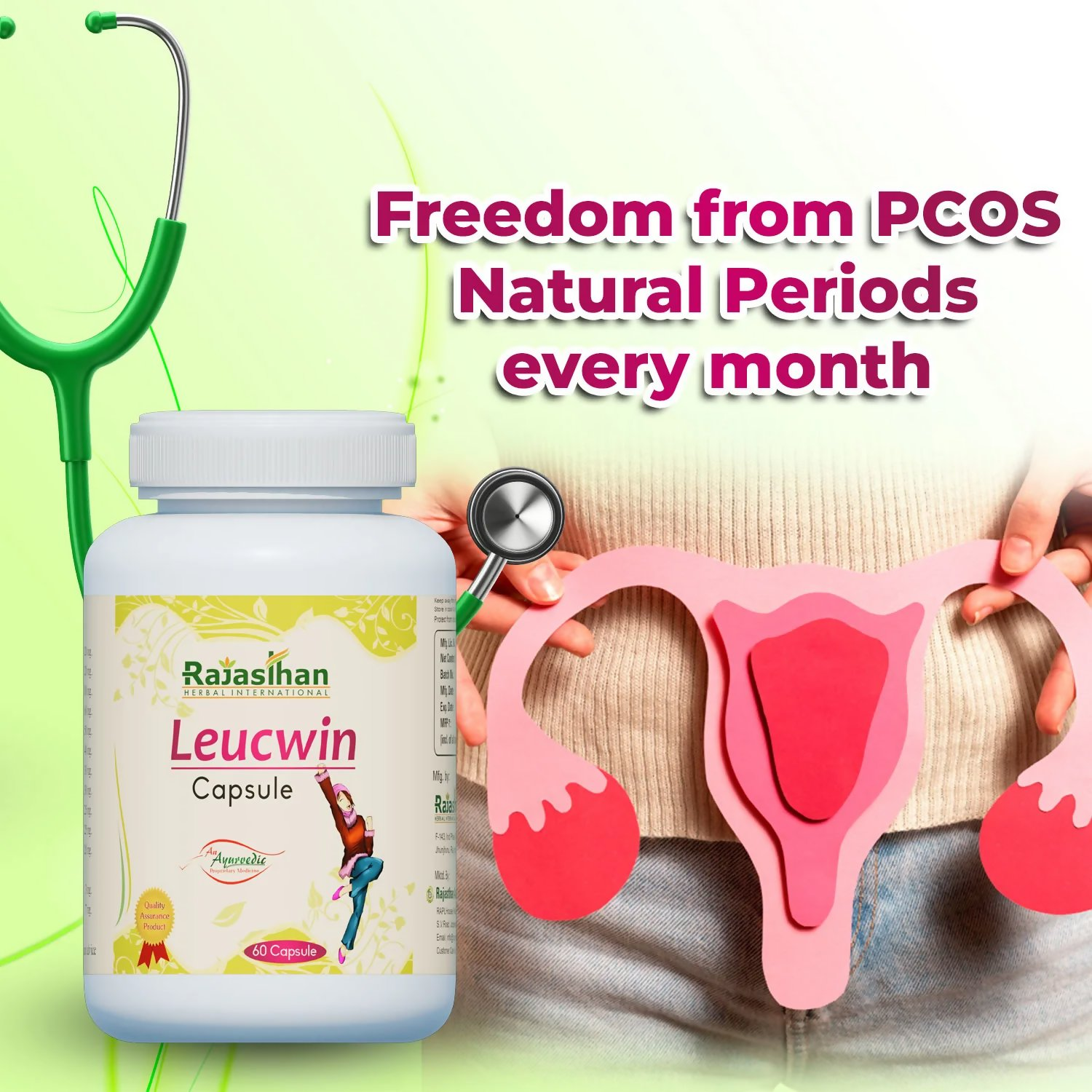 Rajasthan Herbals Leucwin Capsules
