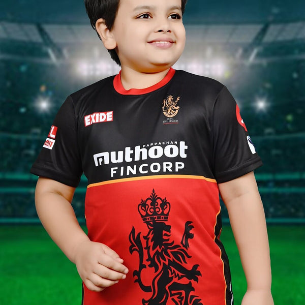 Baesd Kids Round Neck IPL, T20 Tshirt Cricket Jersey For Boys - Distacart