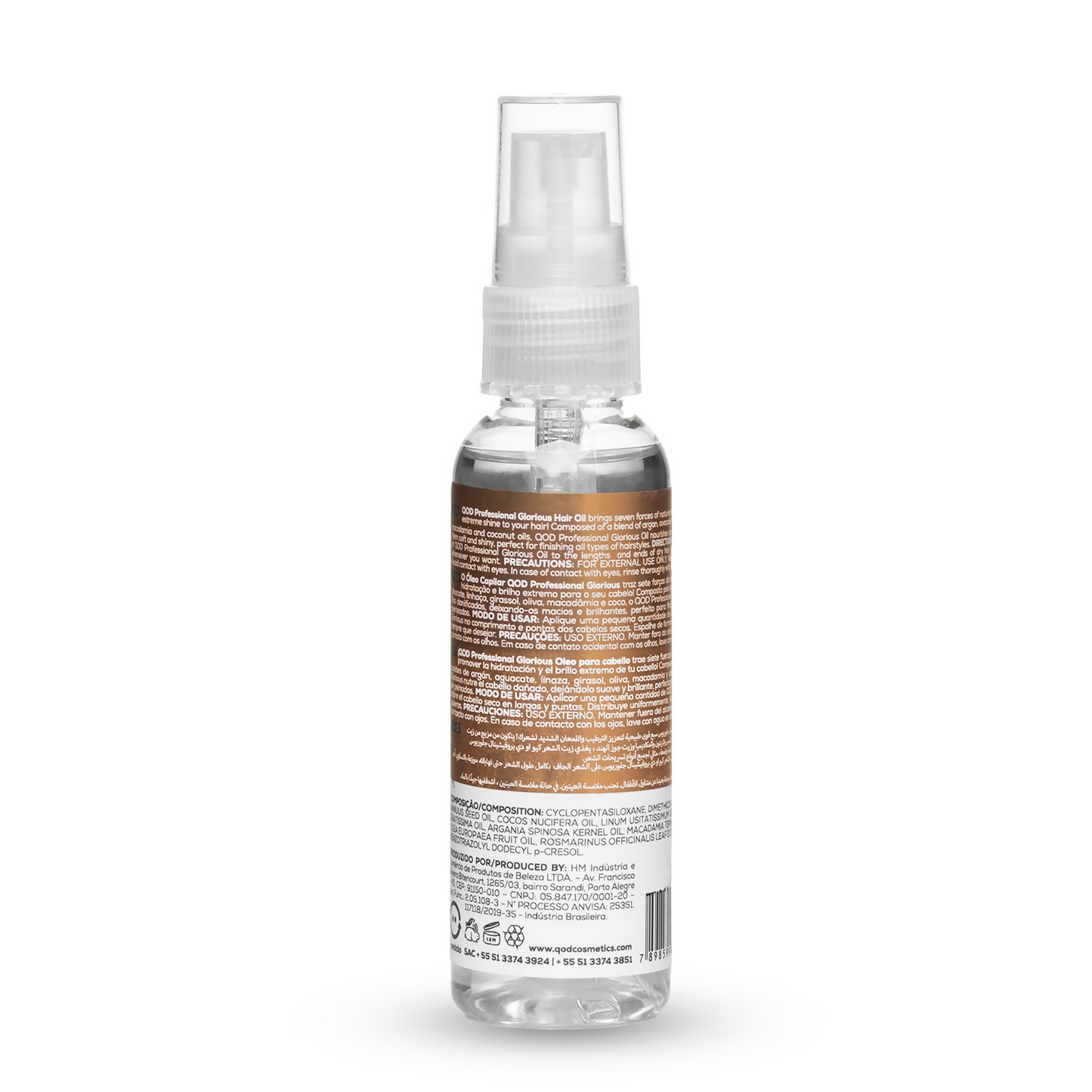 QOD Professional Glorious Hair Oil - Distacart