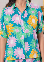 Thumbnail for Juniper Lamora Tropical Daisy Co-Ord Set - Distacart