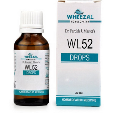 Wheezal Homeopathy WL-52 Drops - Distacart