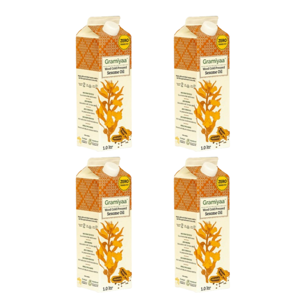Gramiyaa Wood Cold Pressed Sesame Oil - Distacart
