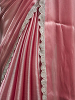 Thumbnail for kasee Solid Embellished Saree - Distacart
