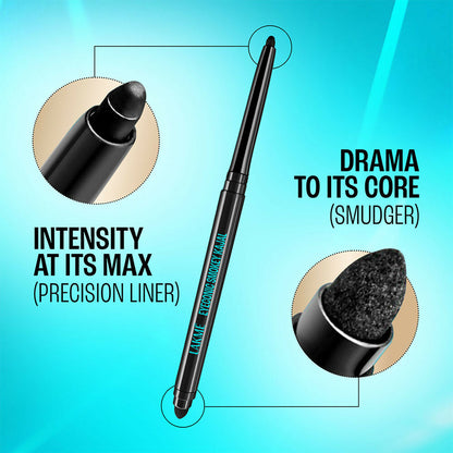 Lakme 9-5 Eyeconic Smokey Kajal - Black - Distacart