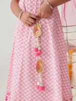 Thumbnail for Joban Fashion Girl's Pink Color Lehenga Choli
