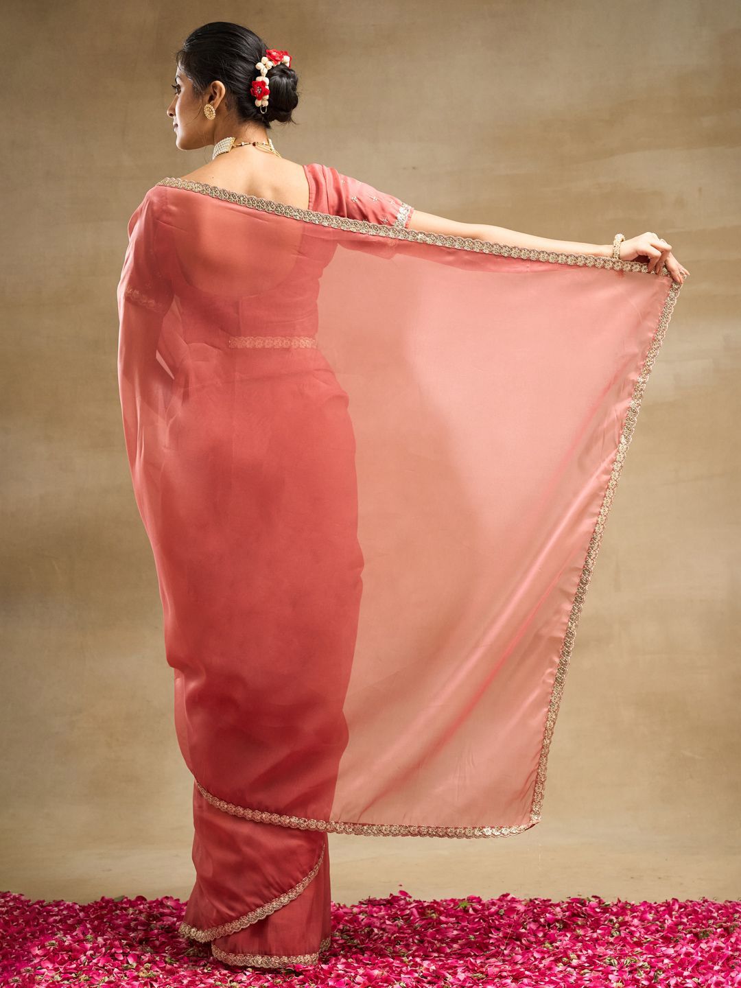 kasee Organza Saree - Distacart