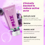 Thumbnail for PLIX The Plant Fix - Jamun Active Acne Regime With Cleanser & Toner To Unclog Pores & Reduce Acne - Distacart