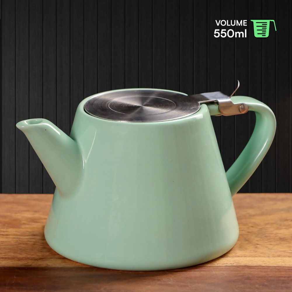 Udyan Tea Muse Teapot with Infuser - Jade Green - Dista