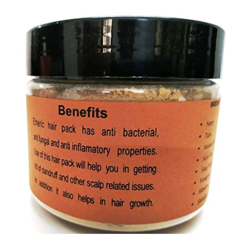 Etheric Healthy Hair Pack – Herbal Hair Growth & Hair Fall Control Treatment - Dista