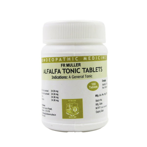 Father Muller Alfalfa Tonic Tablets - Distacart
