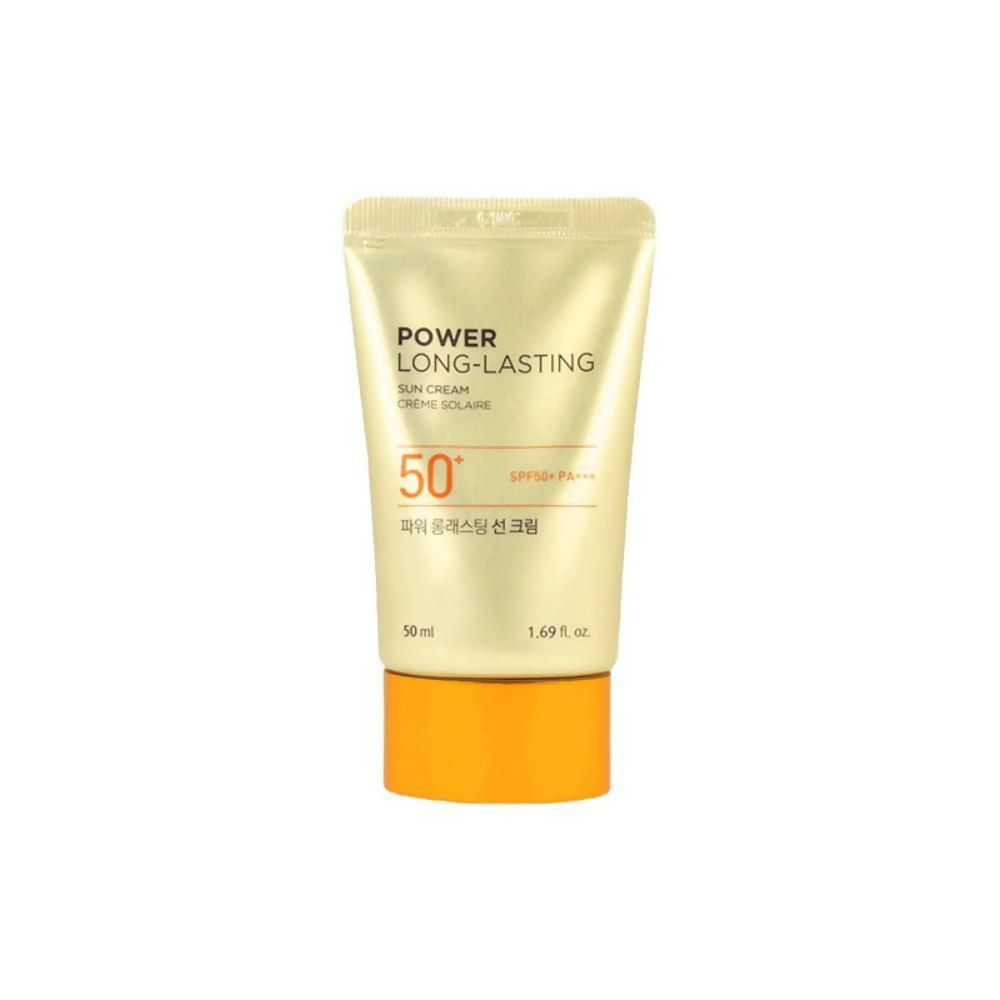 The Face Shop Power Long-Lasting SPF 50+ Pa+++ Tinted Sunscreen - Distacart