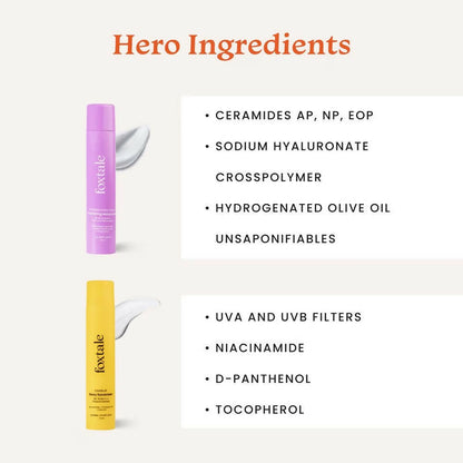 Foxtale CSMS (Cleanser, Serum, Moisturizer, Sunscreen) Flawless Skin Combo - Distacart