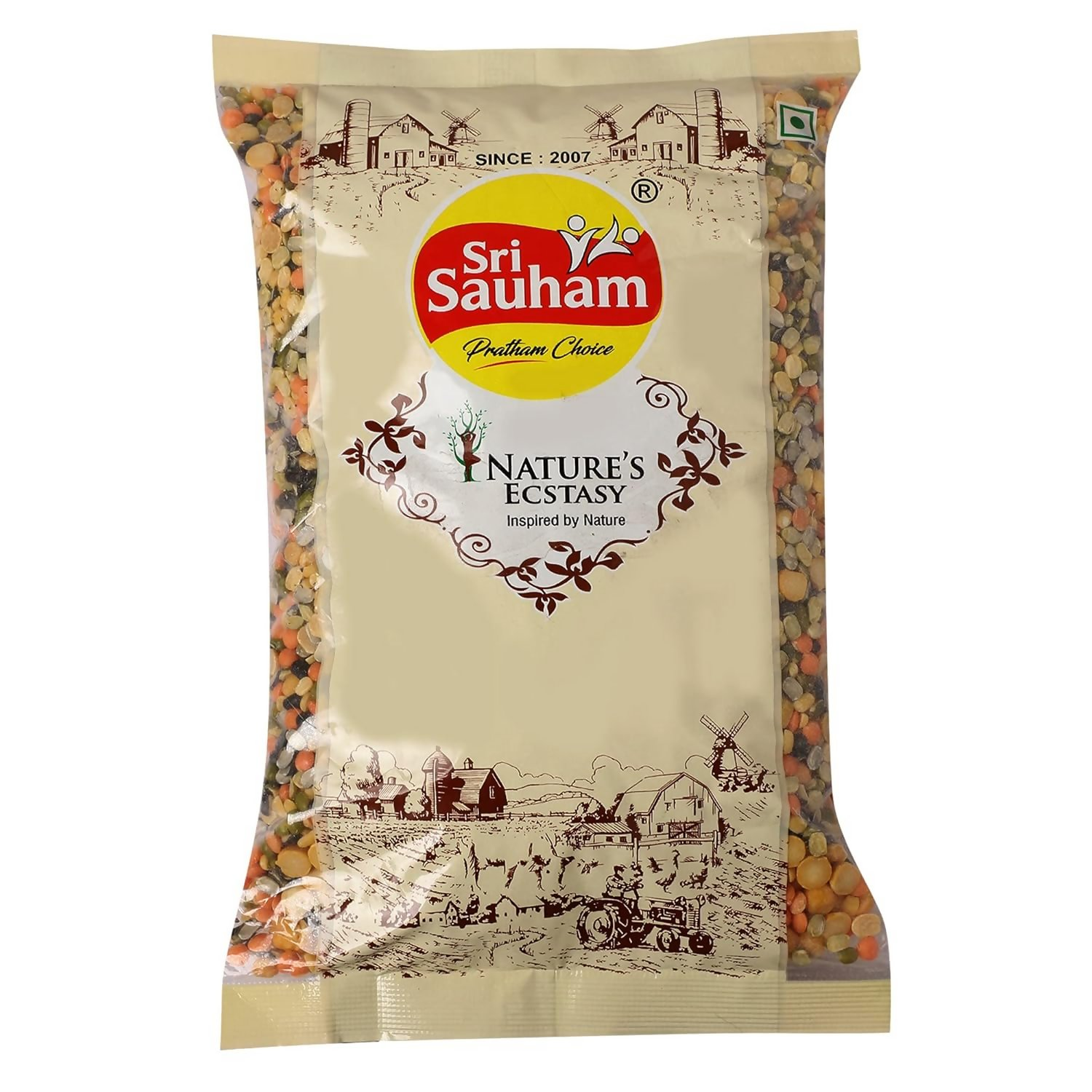 Sri Sauham Premium Mix Unpolished Dal - Distacart